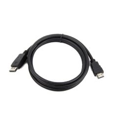 Kabel GEMBIRD CC-DP-HDMI-10M (DisplayPort męski do HDMI męski; 10m; kolor czarny)