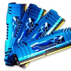 Zestaw pamięci G.SKILL RipjawsZ F3-2400C11Q-32GZM (DDR3 DIMM; 4 x 8 GB; 2400 MHz; CL11)