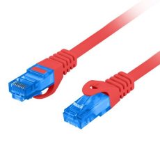 LANBERG PATCHCORD S/FTP KAT.6A 1M CZERWONY LSZH CCA (FLUKE PASSED) PCF6A-10CC-0100-R