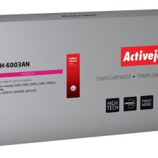 Activejet ATH-6003AN Toner (zamiennik HP 124A Q6003A, Canon CRG-707M; Premium; 2000 stron; czerwony)