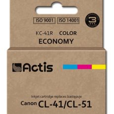 Actis KC-41R Tusz (zamiennik Canon CL-41/CL-51; Standard; 18 ml; kolor)