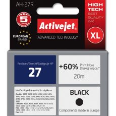 Activejet AH-27R Tusz (zamiennik HP 27 C8727A; Premium; 20 ml; czarny)