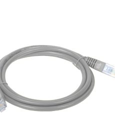 ALANTEC Patchcord U/UTP kat.5e PVC 1.0m szary