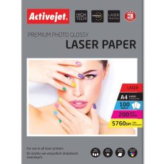 Activejet AP4-200G100L Papier fotograficzny błyszczący (A4; 100 szt.)