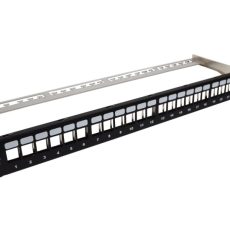 Patch panel A-LAN PK020 (1U; 19"; 24xRJ-45)